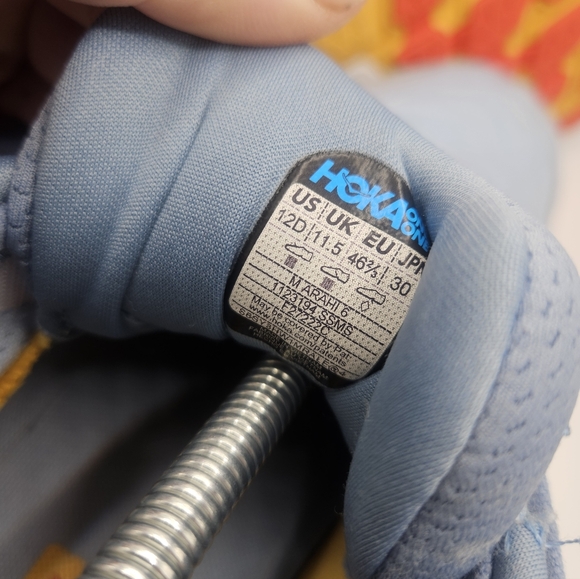 HOKA Arahi 6 Running Shoes Men’s 12.5 D - Picture 11 of 11